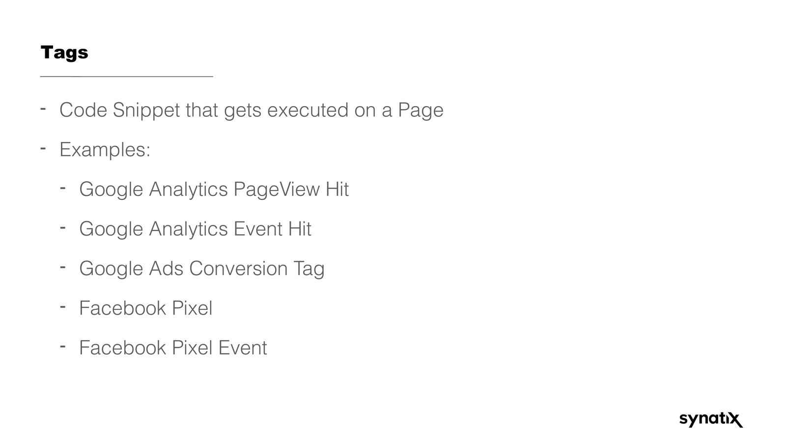 MarTech Tracking - Slide 16